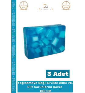 %100 Doğal Güzel Kokulu El Yüz Saç Vücut Cilt Orijinal Bitkisel Kolojen Sabunu 100G - 3 Adet