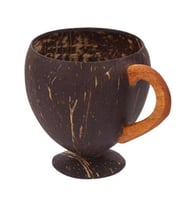 Hindistan Cevizi Coconat Bardak Coconut Glass (Kahverengi)