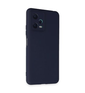 Xiaomi Redmi Note 12 5g Kılıf Nano İçi Kadife Silikon - Lacivert