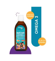 Vitago Kids Balık Yağı Omega 3, Vitamin A, D3, E, K2 Içeren Şurup