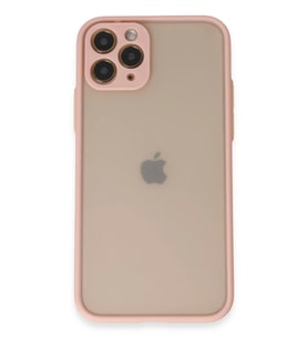 Newface Apple iPhone 11 Pro Kılıf Montreal Silikon Kapak - Pembe
