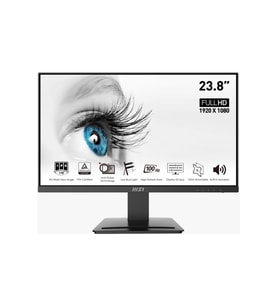 MSI 23.8" Pro Mp243x 1920x1080 (FHD) Flat Ips 100hz Antı-glare Monıtor