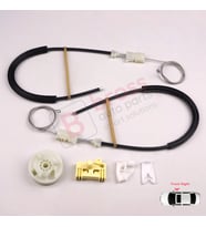 Renault Scenic MK1 JA JA0/1 1996-2003 7700838591 İçin Ön Sağ Kapı Cam Kriko Tamir Seti