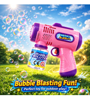 Wanna Bubbles Pilli Köpük Tabancası (Pembe)