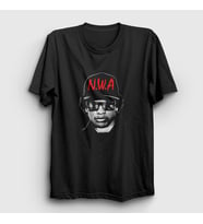 Presmono Unisex Siyah Eazy E Nwa T-Shirt 371240tt