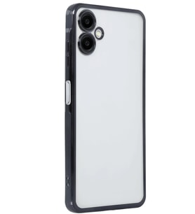 Northcity Samsung Galaxy A06 Uyumlu Kılıf Lensli Silikon - Siyah