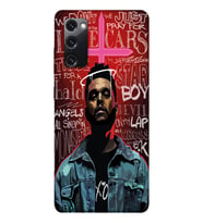 Samsung Galaxy S20 FE Uyumlu The Weeknd Tasarımlı Şeffaf Telefon Kılıfı