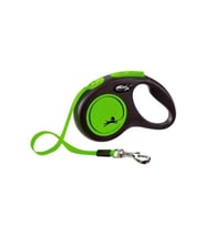 Flexi New Neon Otomatik Yesil Serit Gezdirme Small 5 Metre