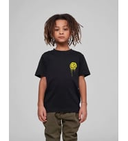 Çocuk Unisex Baskılı T-Shirt - Siyah