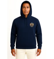 Kapüşonlu Ape Chimpanzee Gorilla Bornean Orangutan Cep ve Sırt Tasarımlı Unisex Sweatshirt