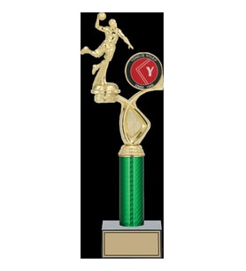 ODAK KUPA - Figürlü Kupalar - Hentbol Figürlü Kupalar FG-018 A - 41 cm