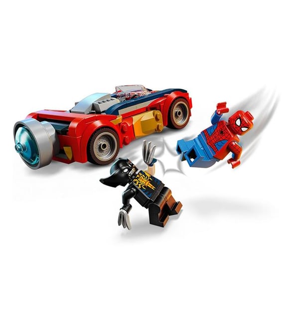 LEGO Marvel Örümcek Adam Arabası vs. Venom Wolverine 76336