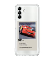 Samsung Galaxy A04S Uyumlu Cars Mcqueen Desenli Şeffaf Telefon Kılıfı