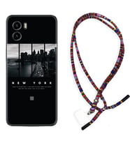Vivo Y15S Y32 Y33S Y51 Y53S Kılıf Boyun Asklı Rasta Silikon New York 1612
