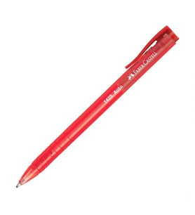 FABER-CASTELL 1425 AUTO BASMALI TÜKENMEZ KALEM 1.0 KIRMIZI (545521)