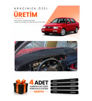 VOLKSWAGEN VENTO (1992-1998) Uyumlu Torpido Koruma Örtüsü Oto Kılıfı - Siyah