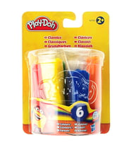 Play-Doh Hamurlar 6'lı Parmak Hamur A2762 (Karışık)