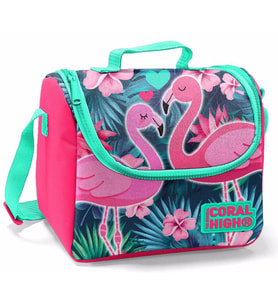 Coral High Flamingo Baskılı Termoslu Beslenme Çantası - Kız Çocuk