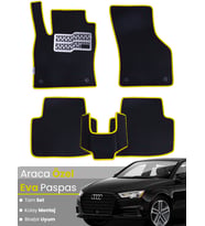 AUDİ A3 SEDAN (2013-2020) Uyumlu EVA Paspas Tam Set–Araca Özel,Su Geçirmez,Kolay Montaj