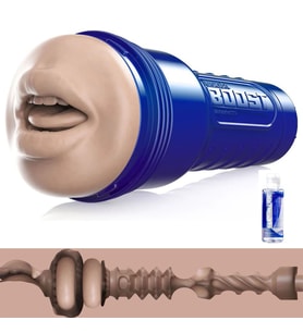 Fleshlight Boost Blow Oral Mastürbatör +Fleshlight Fleshlube 30 ml Kayganlaştırıcı Jel