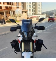 MOTOCAM Yamaha Tenere XT 660 Z Ön Cam 1991-1999 Model 36cm Şeffaf Renkli 4mm