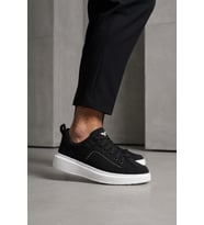 Elit ASDKVENDY Erkek Klasik Sneaker Siyah - Beyaz
