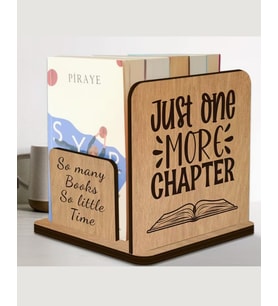 Kişiselleştirilebilir Ahşap Kitap Tutucu