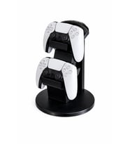 PS5 DualSense ve Kulaklık Standı – Çift Katlı Düzenleyici – Gamepad & Headset Masaüstü Organizer