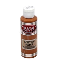 Rıch Akrilik Boya 120 CC Terra Cotta Akrilik Boya (Karışık)