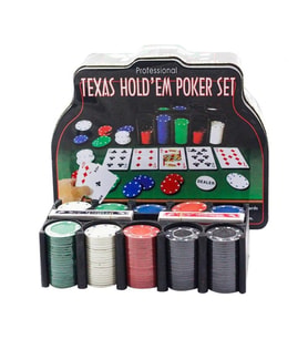 DÜKKAN DESİGN TEXAS HOLDEM POKER OYUN SETİ