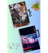 Neon Genesis evangelion defter seti 2 adet A4 boyutu 21*30 çizgili + kareli 60 syf