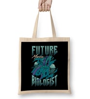Future Marine Biologist Biology Student Bez Çanta Uzun Saplı
