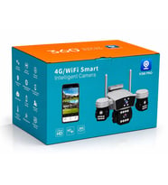 X5 Tech YT-95W 3Mp+3Mp+3Mp 3 Kameralı Wi-Fi Kamera V380 Gece Renkli 360 Derece Led Aydınlatmalı Adaptör Dahil