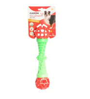 TPR Malzemeden Ödül Bölmeli Gıcırtılı ve Suda Yüzen Geometrik Köpek Oyuncağı 28 Cm
