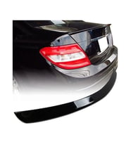 mercedes w204 c.seri uyumlu parlak siyah spoyler 2007-2013