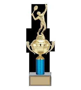 ODAK KUPA - Figürlü Kupalar - Tenis Erkek Figürlü Kupalar FG-052 C - 38 cm