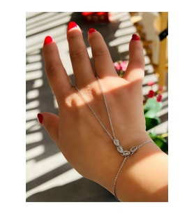 ÖZEL SERİ DAMLA MODEL ŞAHMERAN-GÜMÜŞ RENK ACR9097