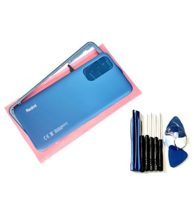 Tkgz Xiaomi Redmi NOTE 11S KASA Arka Pil Batarya Kapağı (TAMİR SETİ) MAVİ