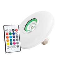 ShopZum PM-14333 BLUETOOTH HOPARLÖRLÜ KUMANDALI 15 WATT RGB AKILLI LED AMPUL
