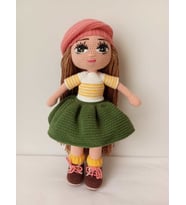 Lidya Bebek Amigurumi Organik Oyuncak