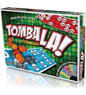 16 KARTLI LÜKS TOMBALA 1.KALİTE TOMBALA OYUNU YILBAŞI GECESİ OYUNLARI KUTU OYUNLARI AKIL OYUNLARI