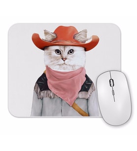 Kedi Rodeo Cat Mouse Pad