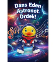Dans Eden Astronot Ördek Işıklı Müzikli Hareketli Eğitici Bebek ve Çocuk Oyuncağı