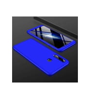 Samsung Galaxy A9 2018 Uyumlu Kılıf Zore Ays Kapak (Mavi)