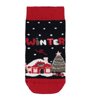 Civil Girls Winter Havlu 2'li 3-11 Yaş Havlu Soket Çorap - Standart 9-10 Yaş