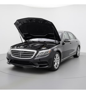 MERCEDES-BENZ S (222) 2013-2020 2023-2020 Uyumlu KAPUT/SAĞ Amortisörü (Siyah)