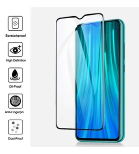 Xiaomi Redmi 9A Tam Kaplayan Kırılmaz Cam Koruyucu 5d 9d Siyah