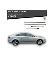 FORD MONDEO 2007-2015 ARASI YAN KAPI KORUMA ÇITASI PLASTİK + KROM
