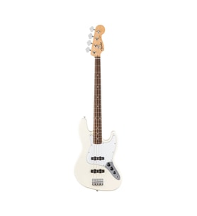 Fender Standard Jazz Bass Laurel Klavye Olympic White Bas Gitar