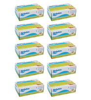 Dolphin Tek Kullanımlık Lateks Beyaz Pudralı Large Muayne Eldiveni - 10 Adet 100'lü Paket / Koli
